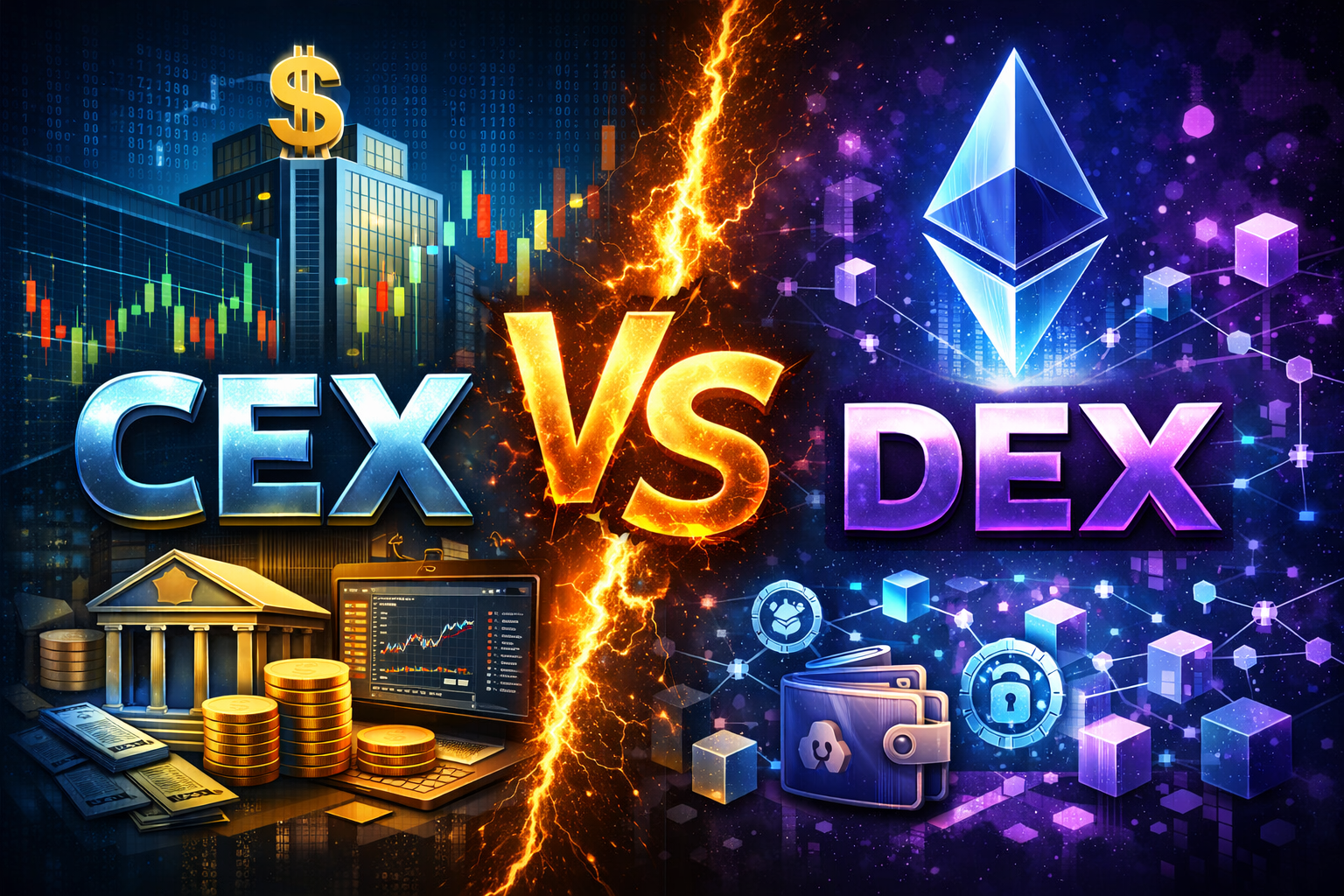 CEX vs DEX