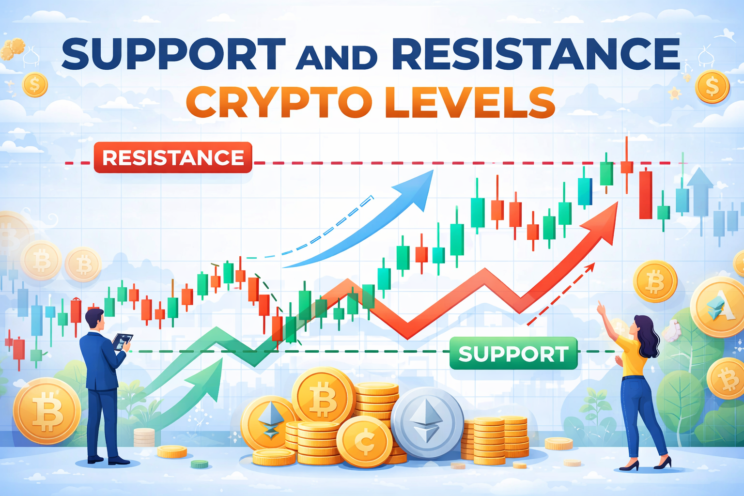 Support and Resistance in Crypto