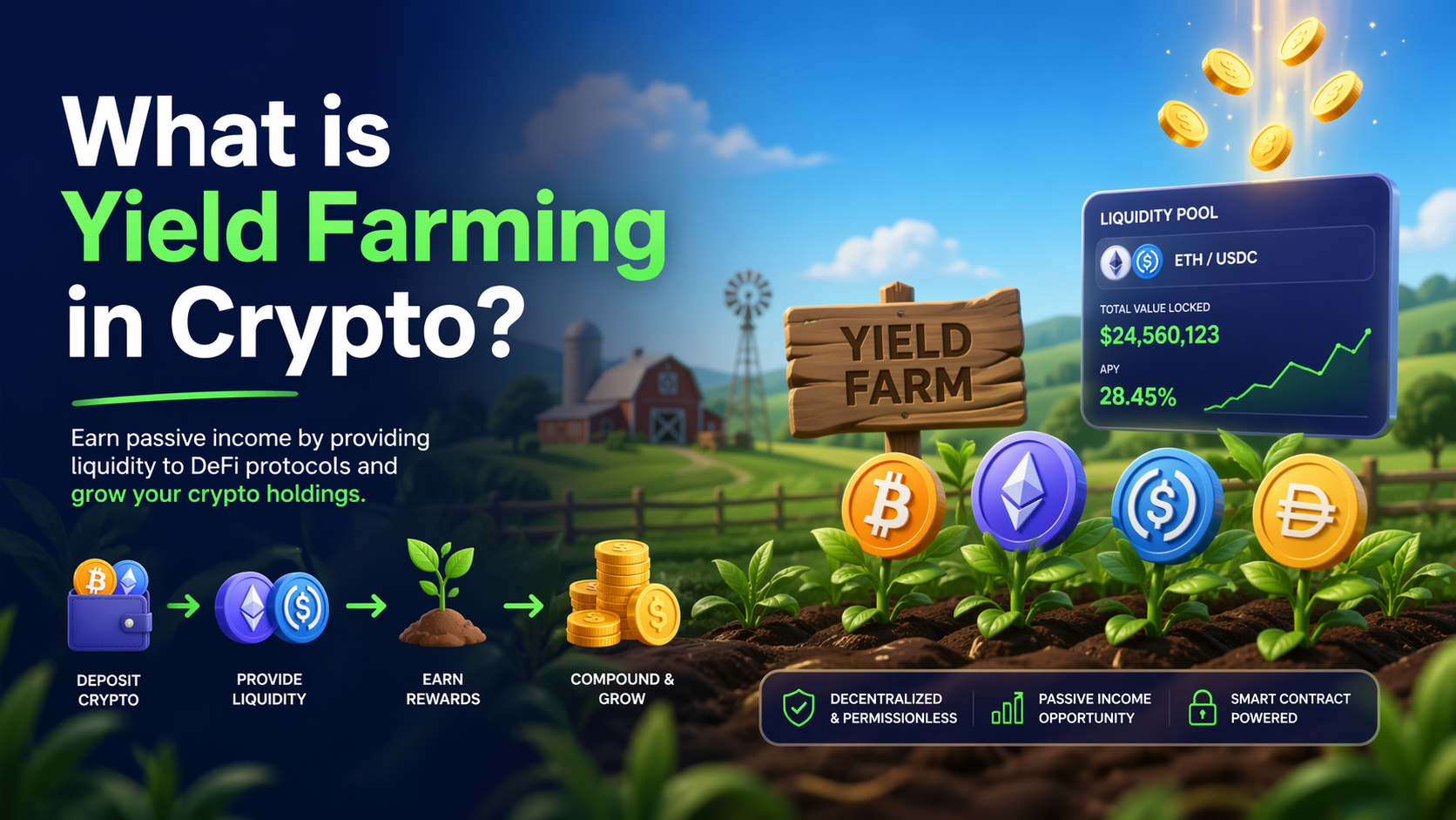 yield farming crypto