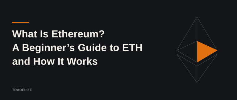 Ethereum blockchain network with the ETH diamond symbol